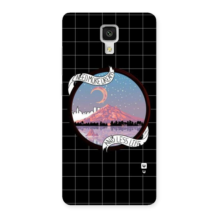 More Dreams Back Case for Xiaomi Mi 4