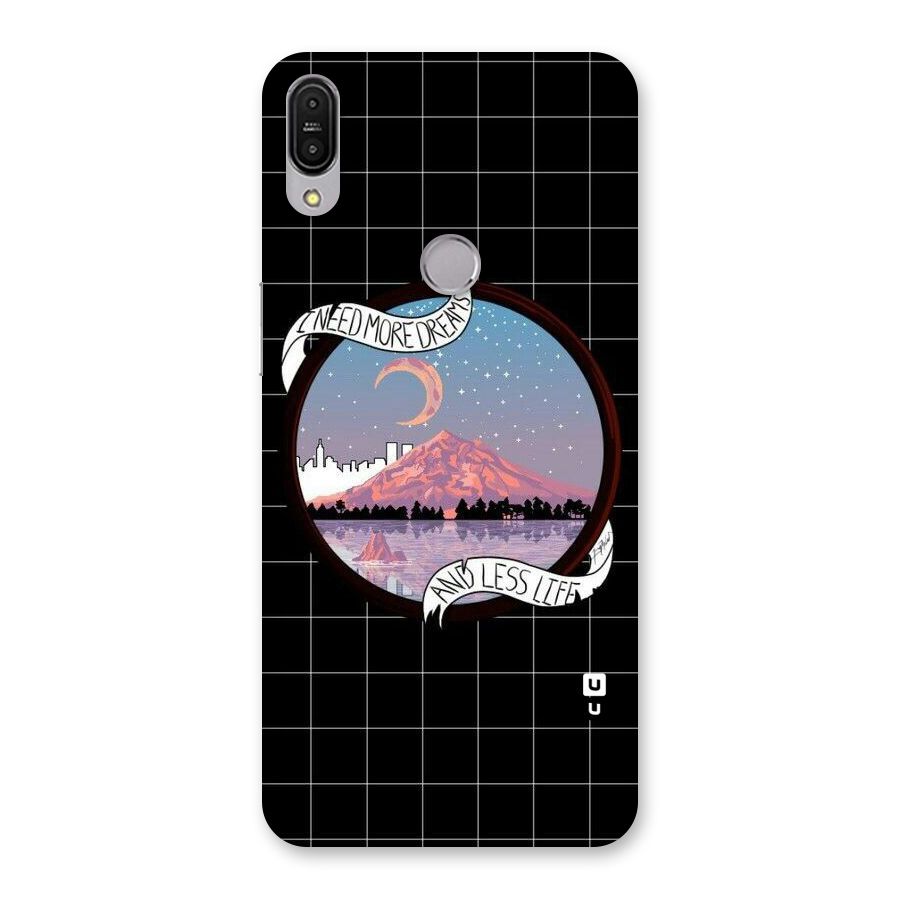 More Dreams Back Case for Zenfone Max Pro M1