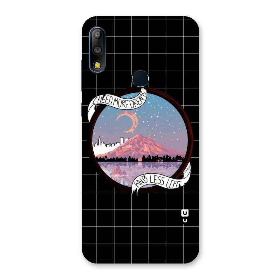 More Dreams Back Case for Zenfone Max Pro M2