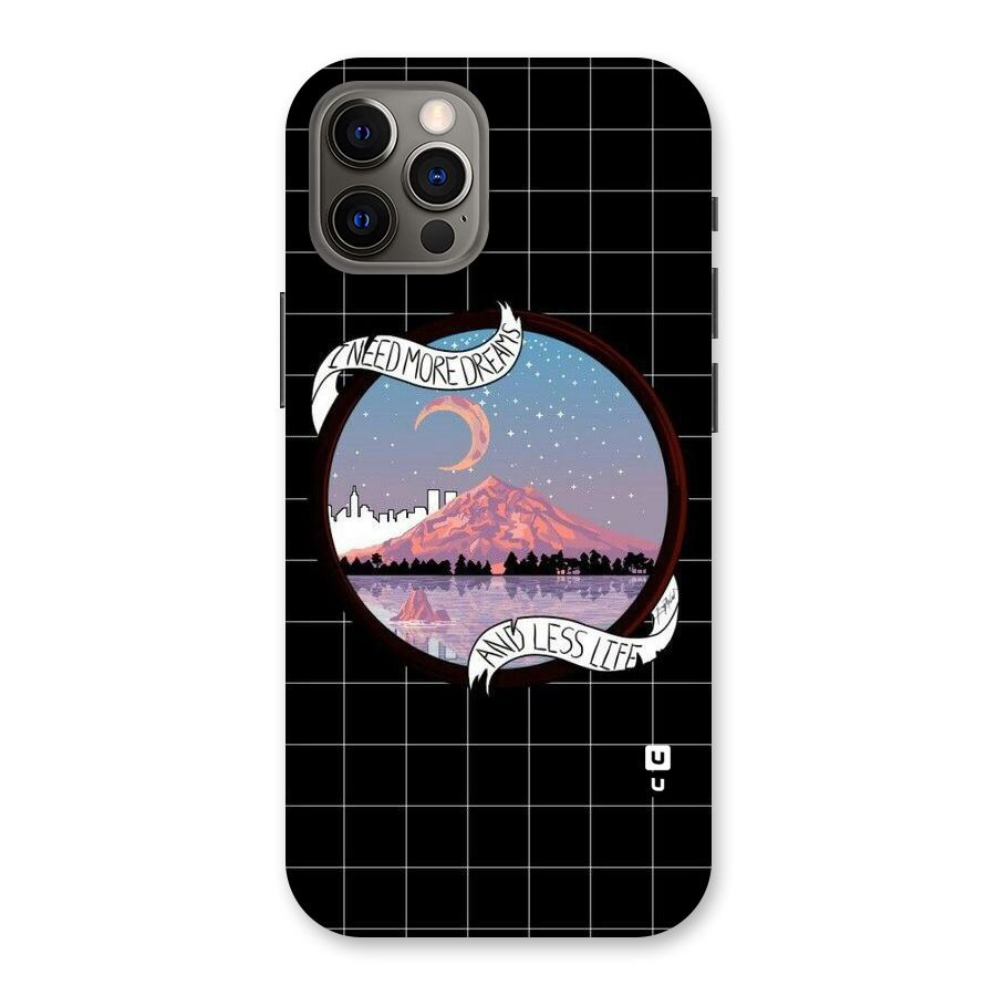 More Dreams Back Case for iPhone 12 Pro