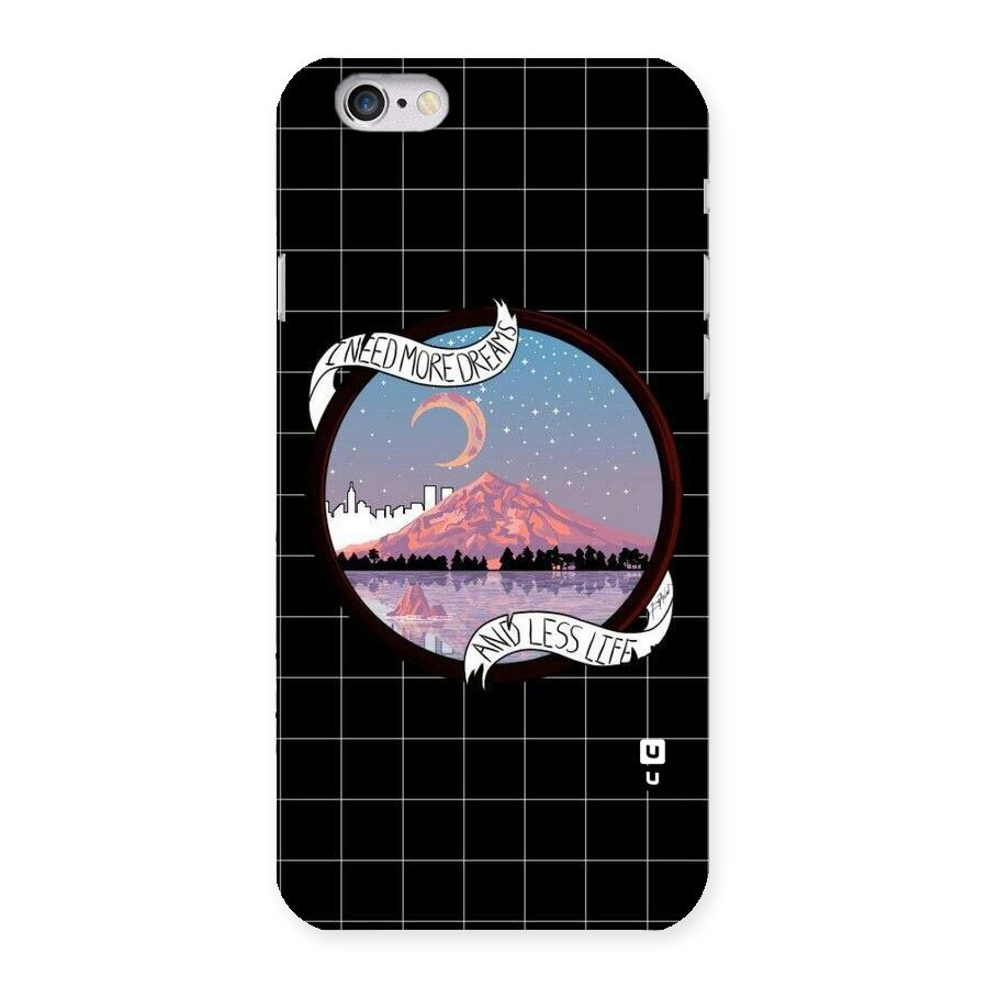 More Dreams Back Case for iPhone 6 6S