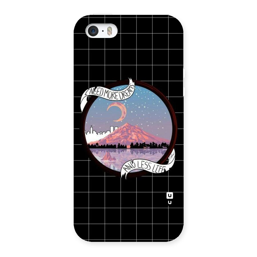 More Dreams Back Case for iPhone SE