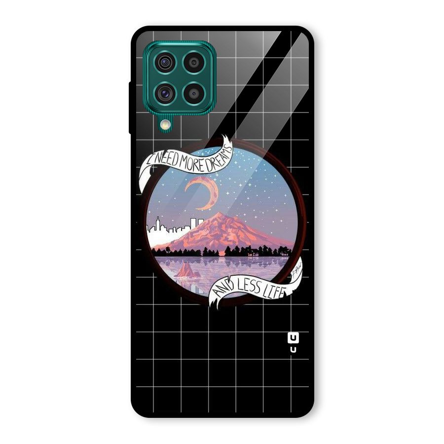 More Dreams Glass Back Case for Galaxy F62