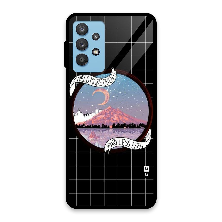 More Dreams Glass Back Case for Galaxy M32 5G