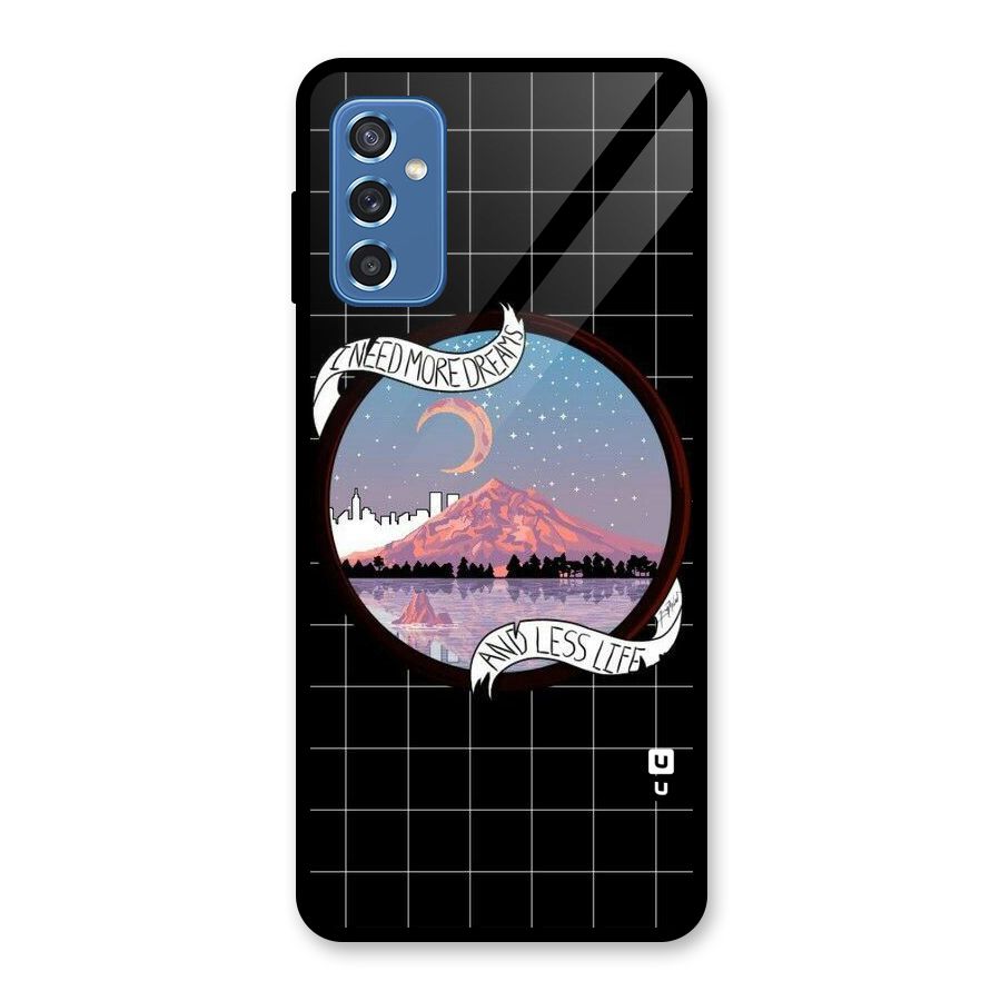 More Dreams Glass Back Case for Galaxy M52 5G