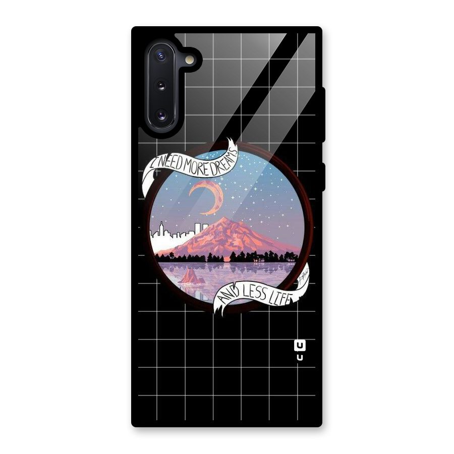 More Dreams Glass Back Case for Galaxy Note 10