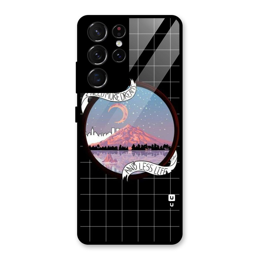 More Dreams Glass Back Case for Galaxy S21 Ultra 5G