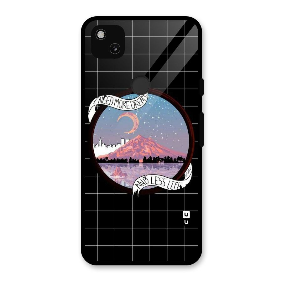 More Dreams Glass Back Case for Google Pixel 4a