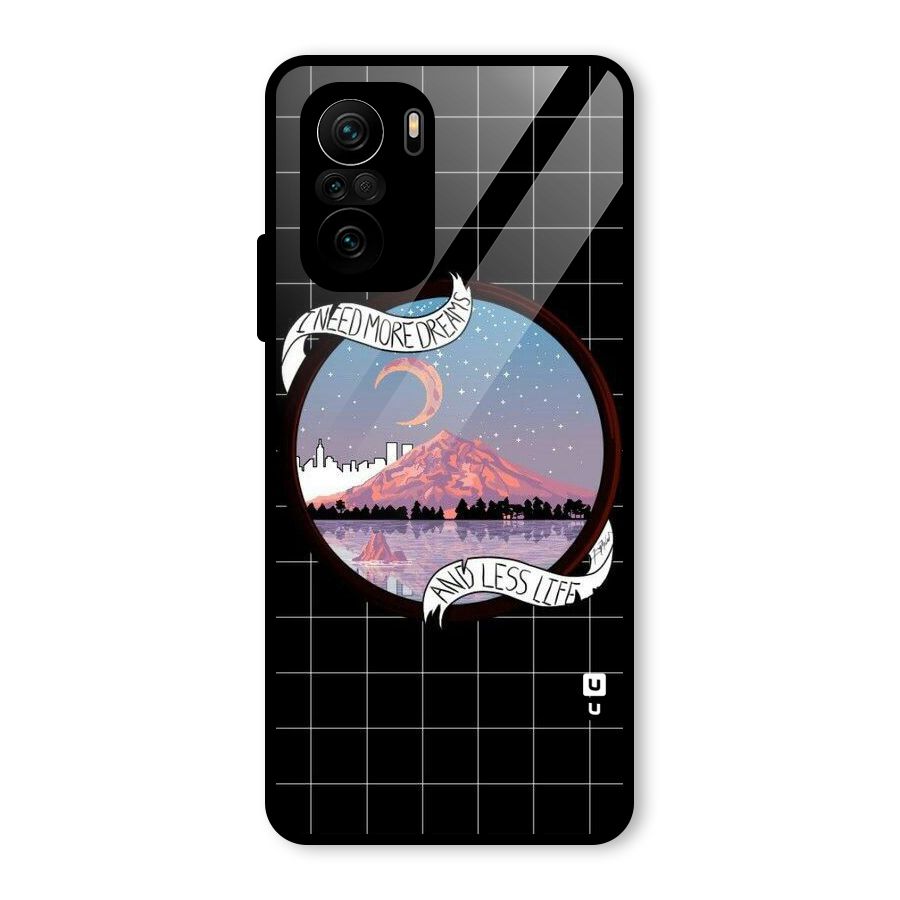 More Dreams Glass Back Case for Mi 11x