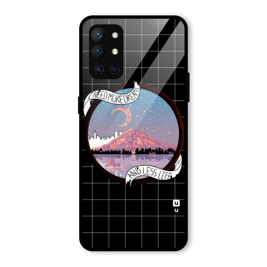 More Dreams Glass Back Case for OnePlus 9R