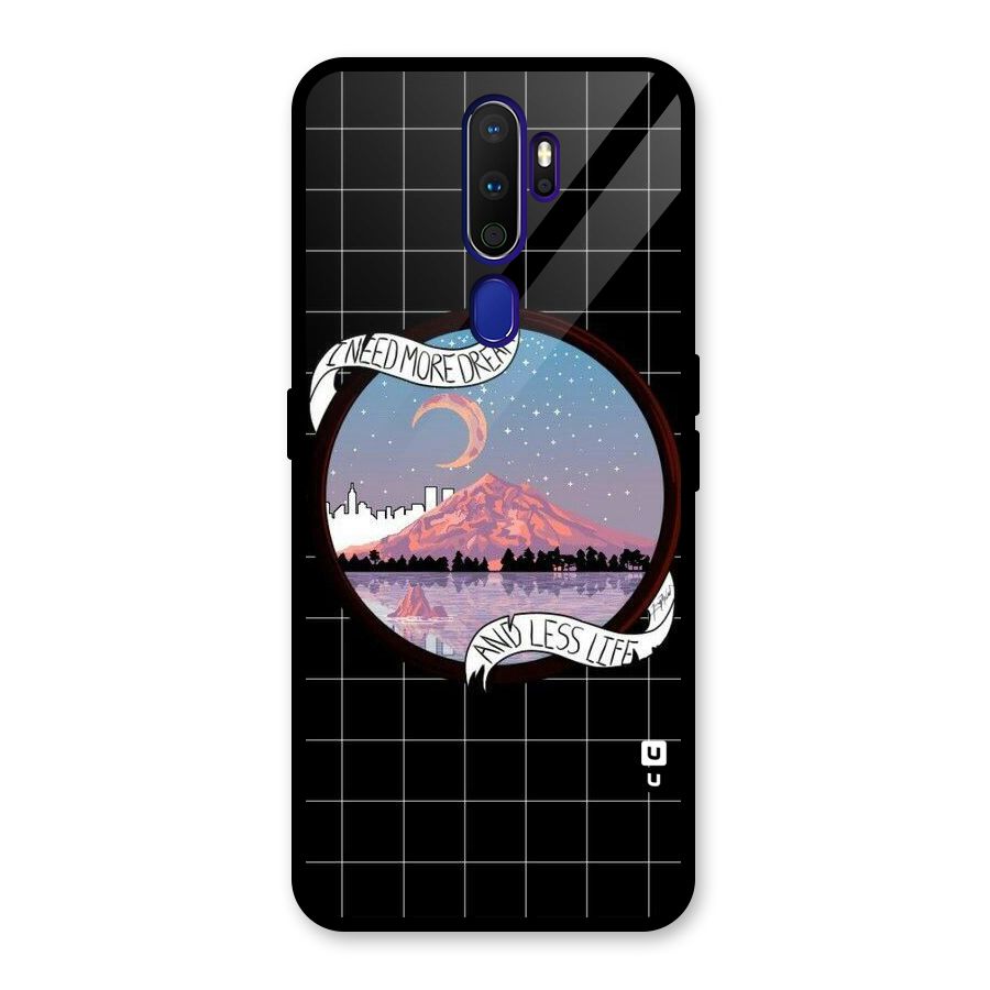 More Dreams Glass Back Case for Oppo A9 (2020)
