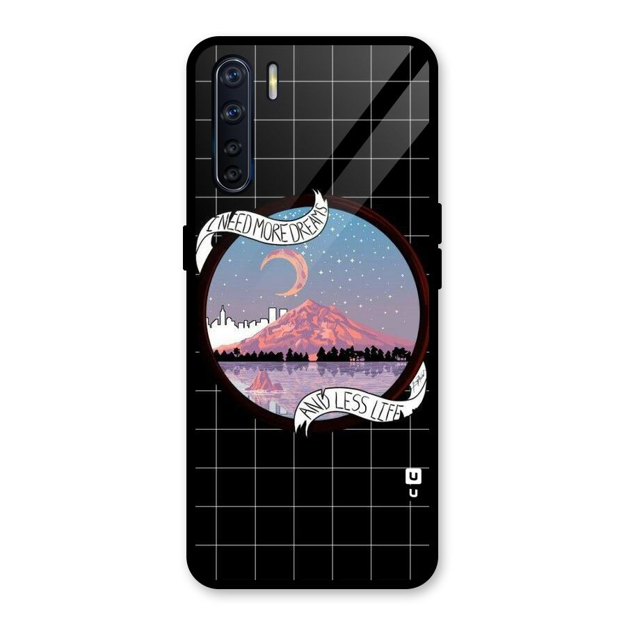 More Dreams Glass Back Case for Oppo F15