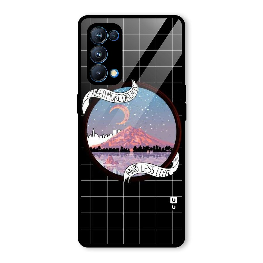 More Dreams Glass Back Case for Oppo Reno5 Pro 5G