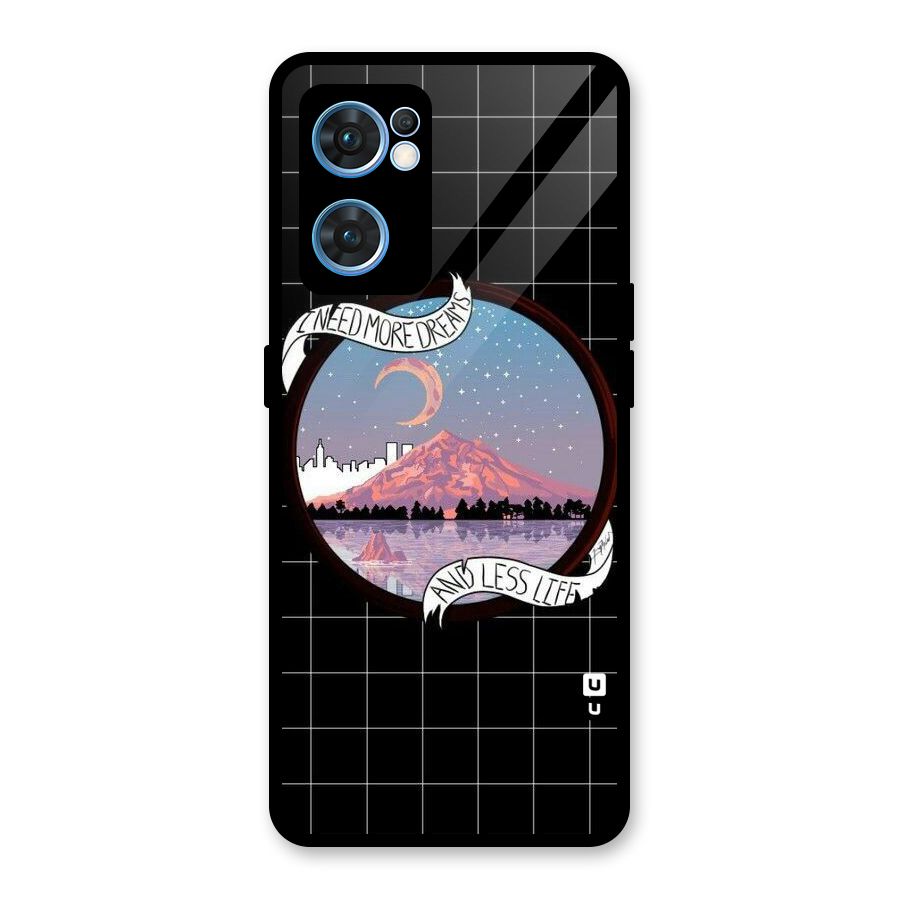 More Dreams Glass Back Case for Oppo Reno7 5G