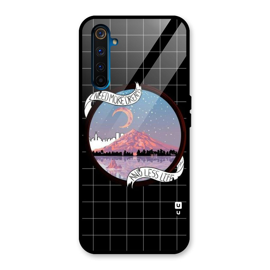 More Dreams Glass Back Case for Realme 6 Pro
