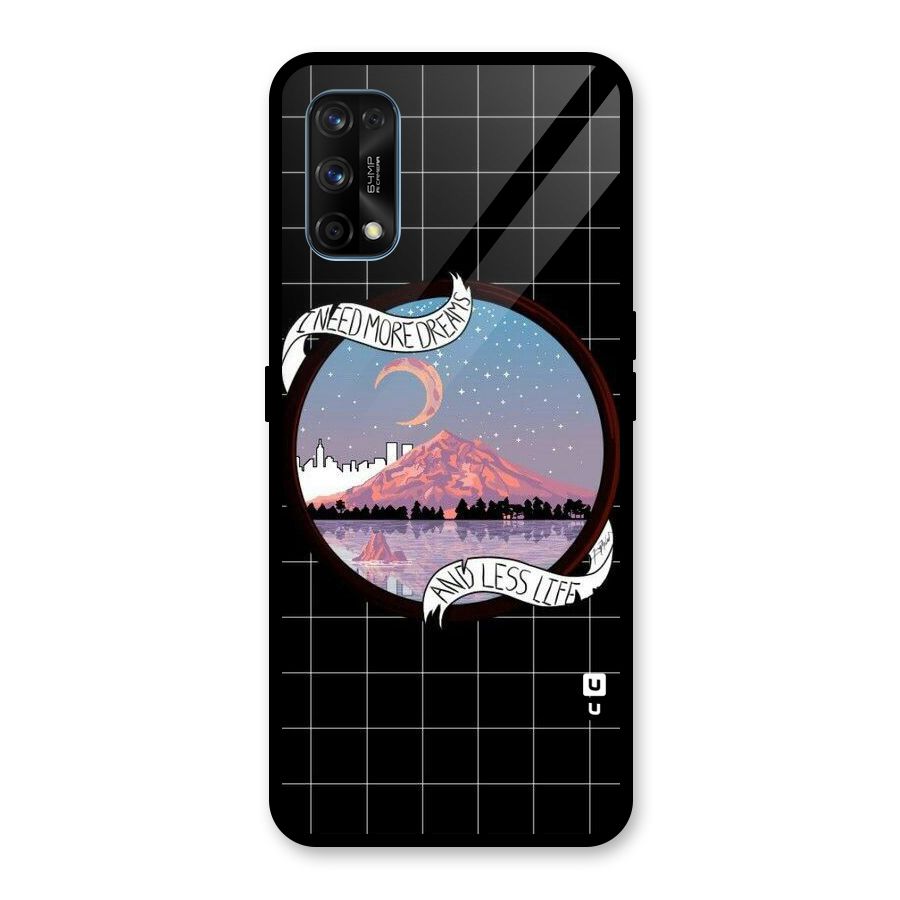 More Dreams Glass Back Case for Realme 7 Pro