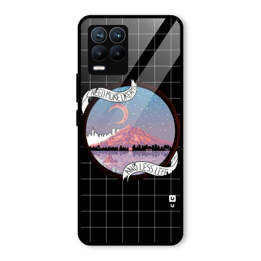 More Dreams Glass Back Case for Realme 8 Pro