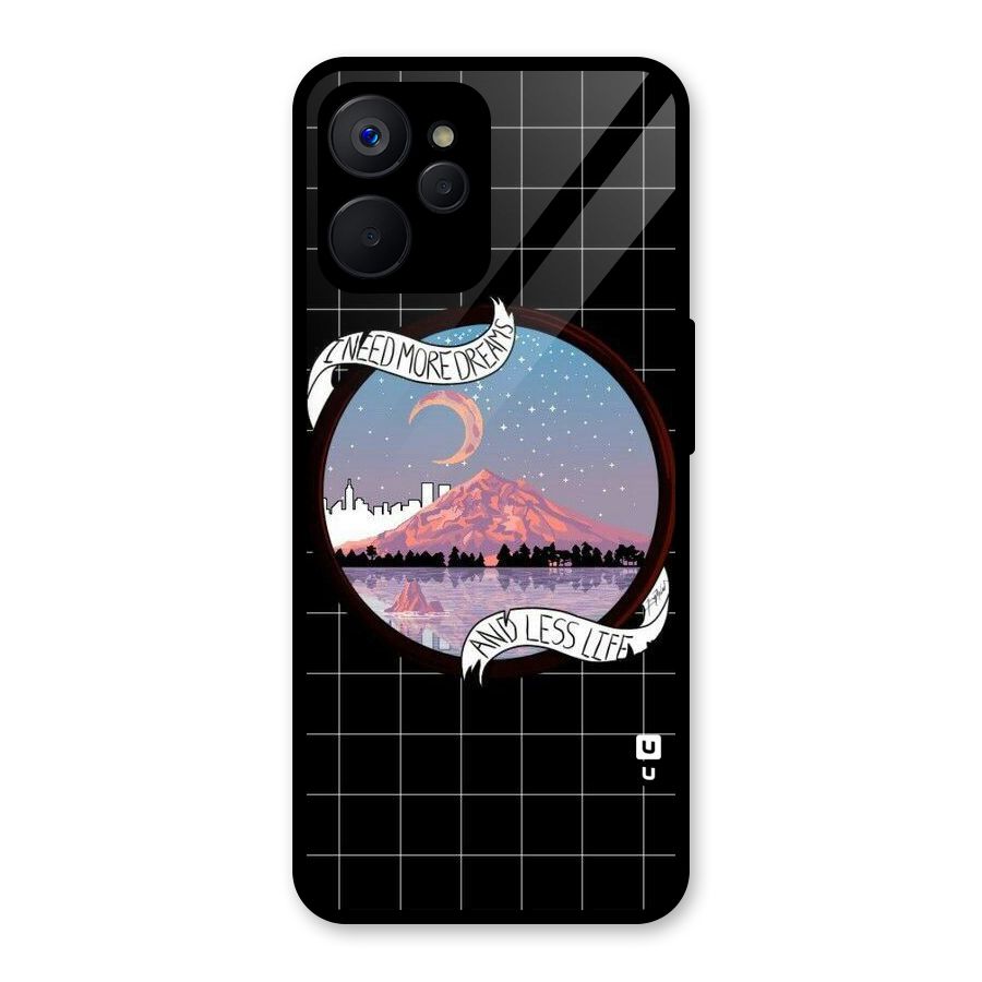 More Dreams Glass Back Case for Realme 9i 5G