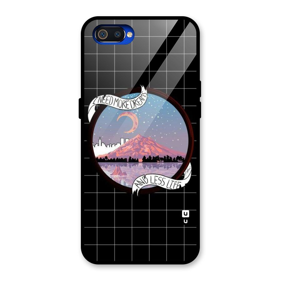 More Dreams Glass Back Case for Realme C2