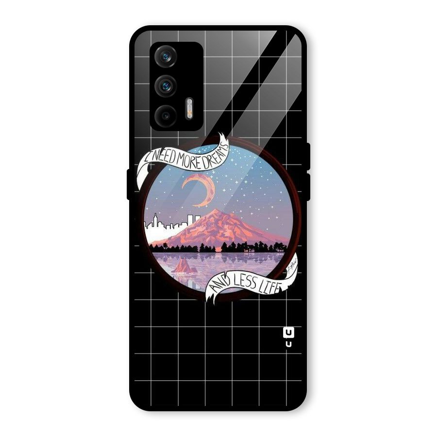 More Dreams Glass Back Case for Realme GT 5G