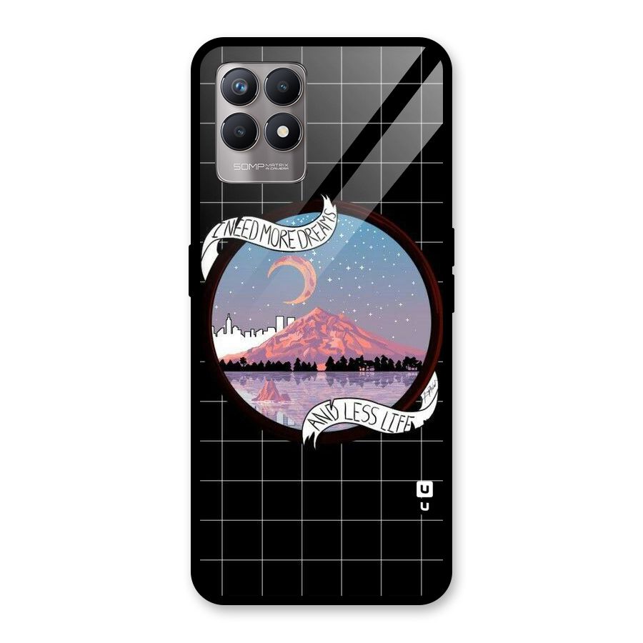 More Dreams Glass Back Case for Realme Narzo 50