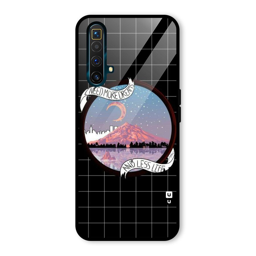 More Dreams Glass Back Case for Realme X3 SuperZoom