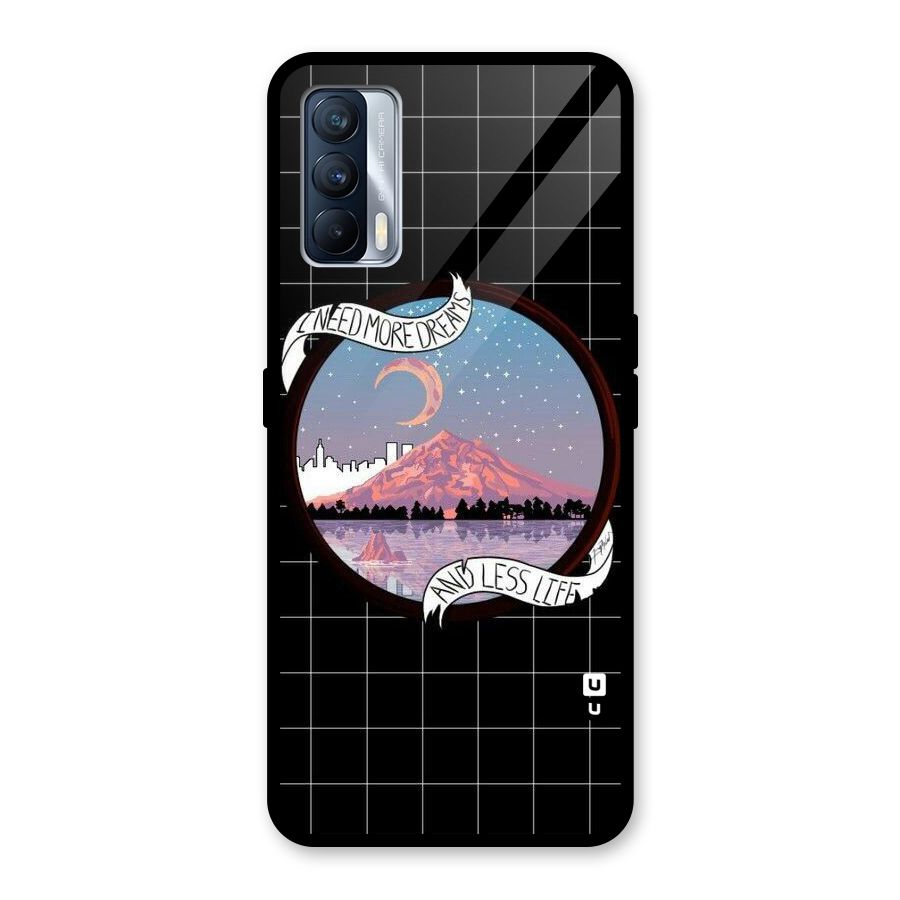 More Dreams Glass Back Case for Realme X7