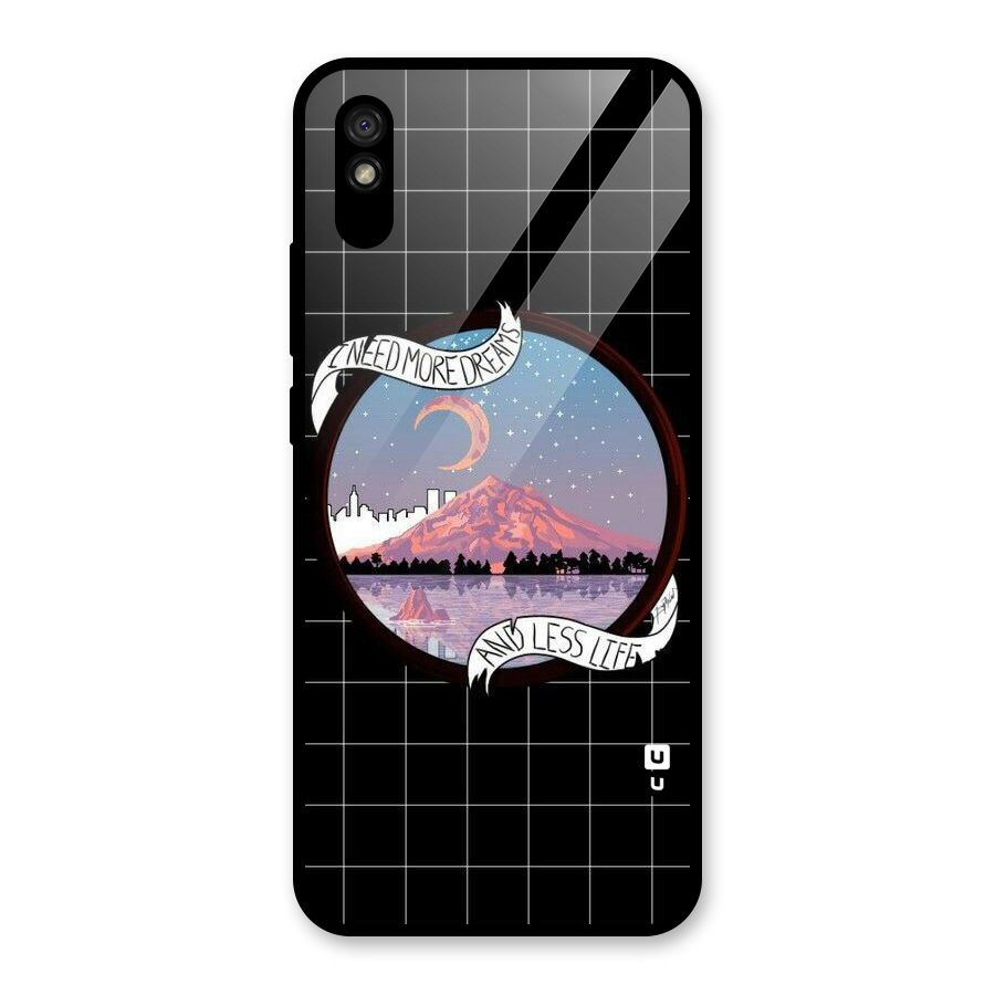 More Dreams Glass Back Case for Redmi 9i