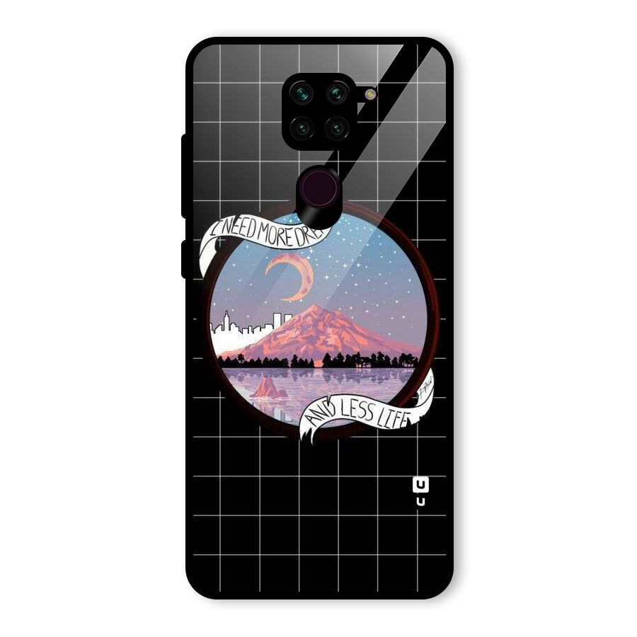 More Dreams Glass Back Case for Redmi Note 9