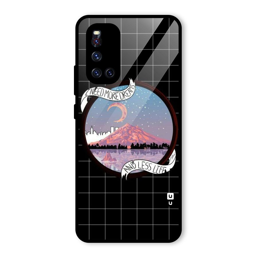 More Dreams Glass Back Case for Vivo V19