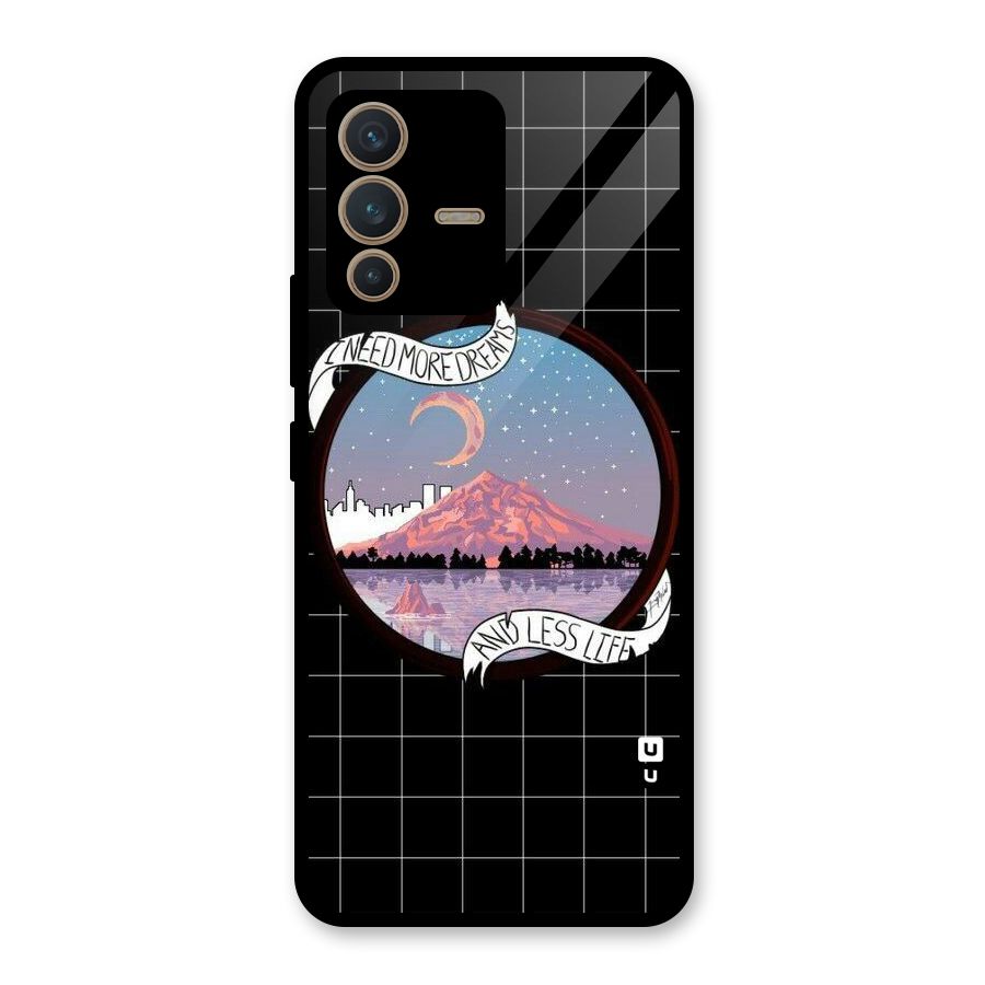 More Dreams Glass Back Case for Vivo V23 5G