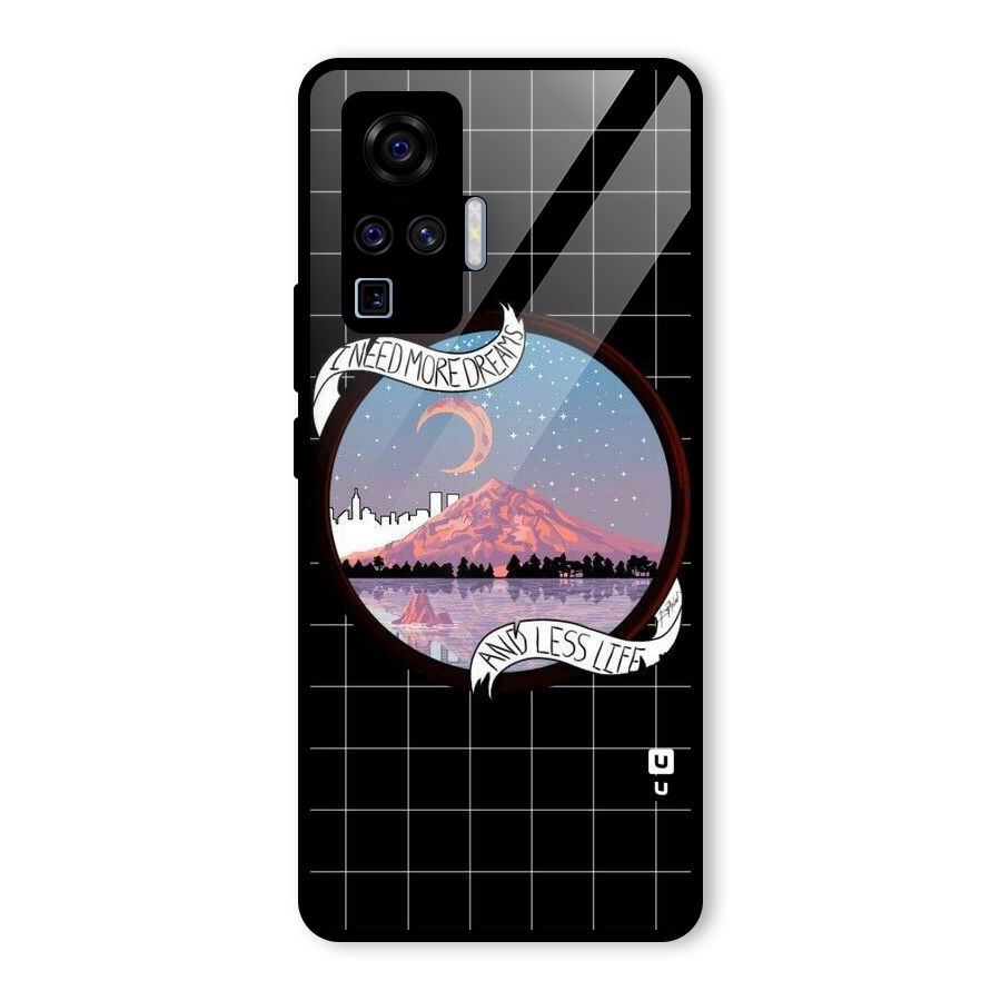 More Dreams Glass Back Case for Vivo X50 Pro