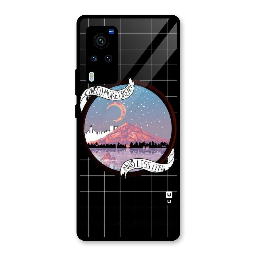 More Dreams Glass Back Case for Vivo X60 Pro
