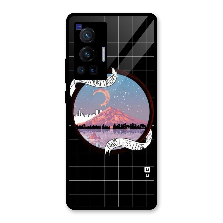 More Dreams Glass Back Case for Vivo X70 Pro