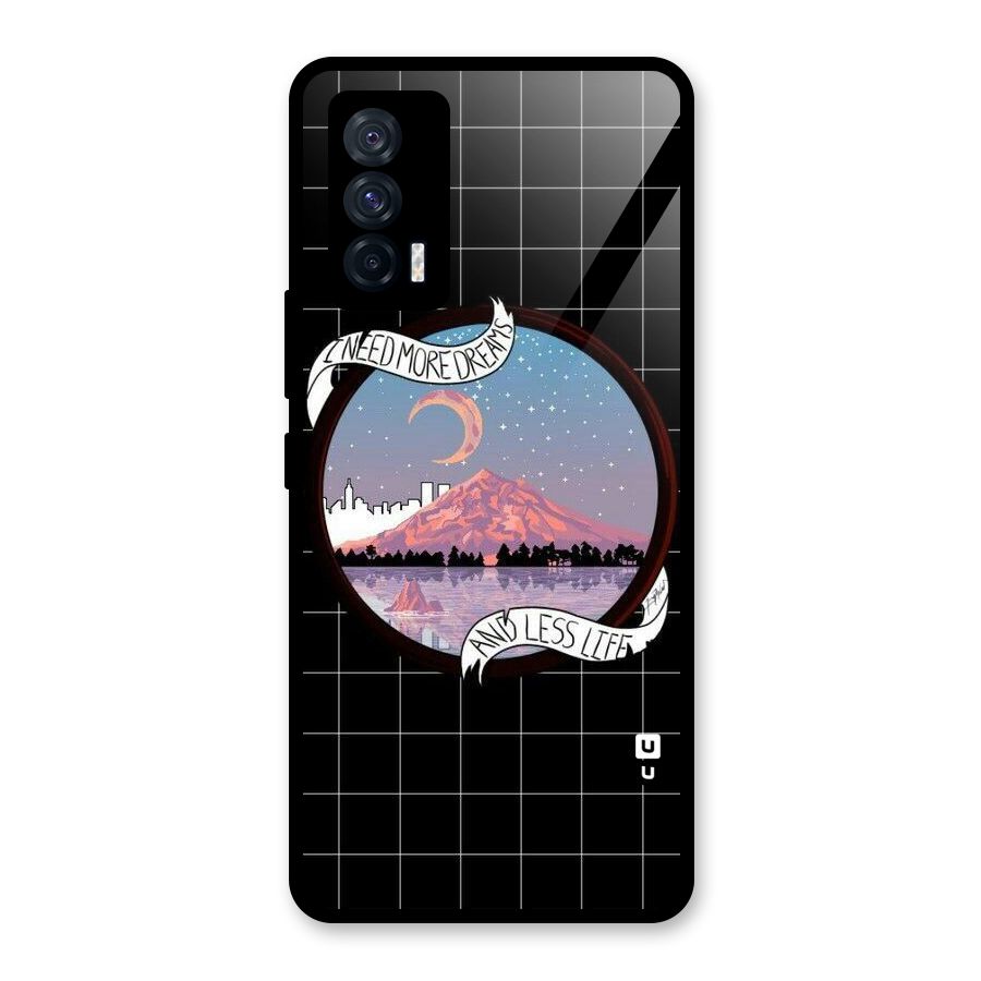 More Dreams Glass Back Case for Vivo iQOO 7 5G