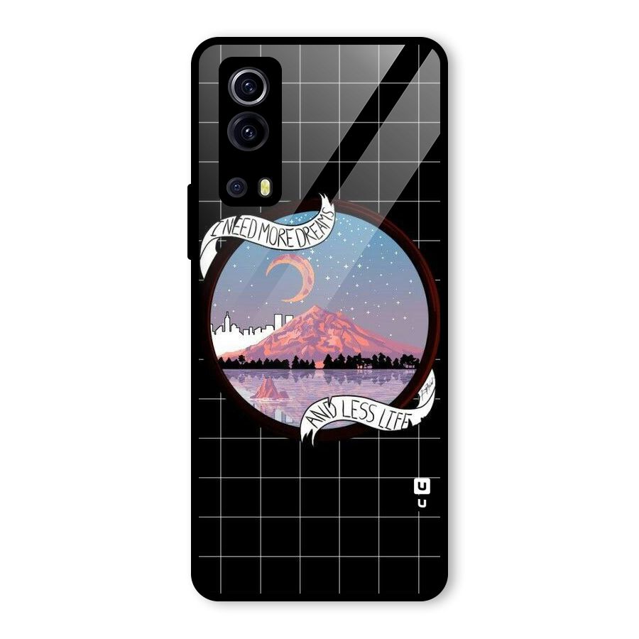 More Dreams Glass Back Case for Vivo iQOO Z3