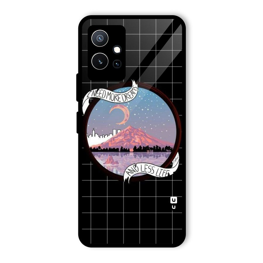More Dreams Glass Back Case for Vivo iQOO Z6