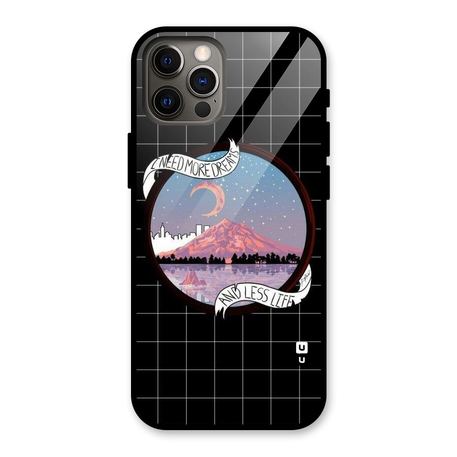 More Dreams Glass Back Case for iPhone 12 Pro