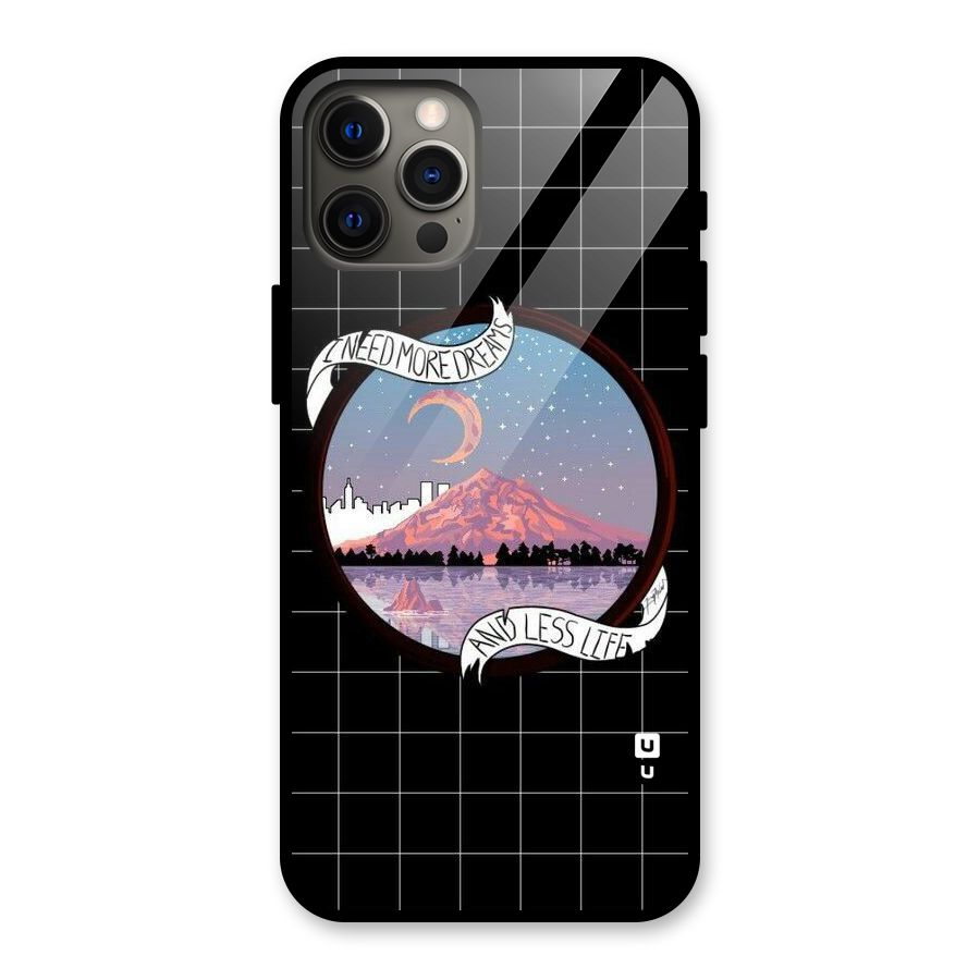 More Dreams Glass Back Case for iPhone 12 Pro Max
