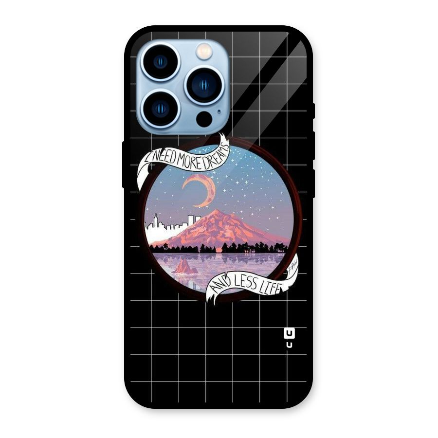 More Dreams Glass Back Case for iPhone 13 Pro
