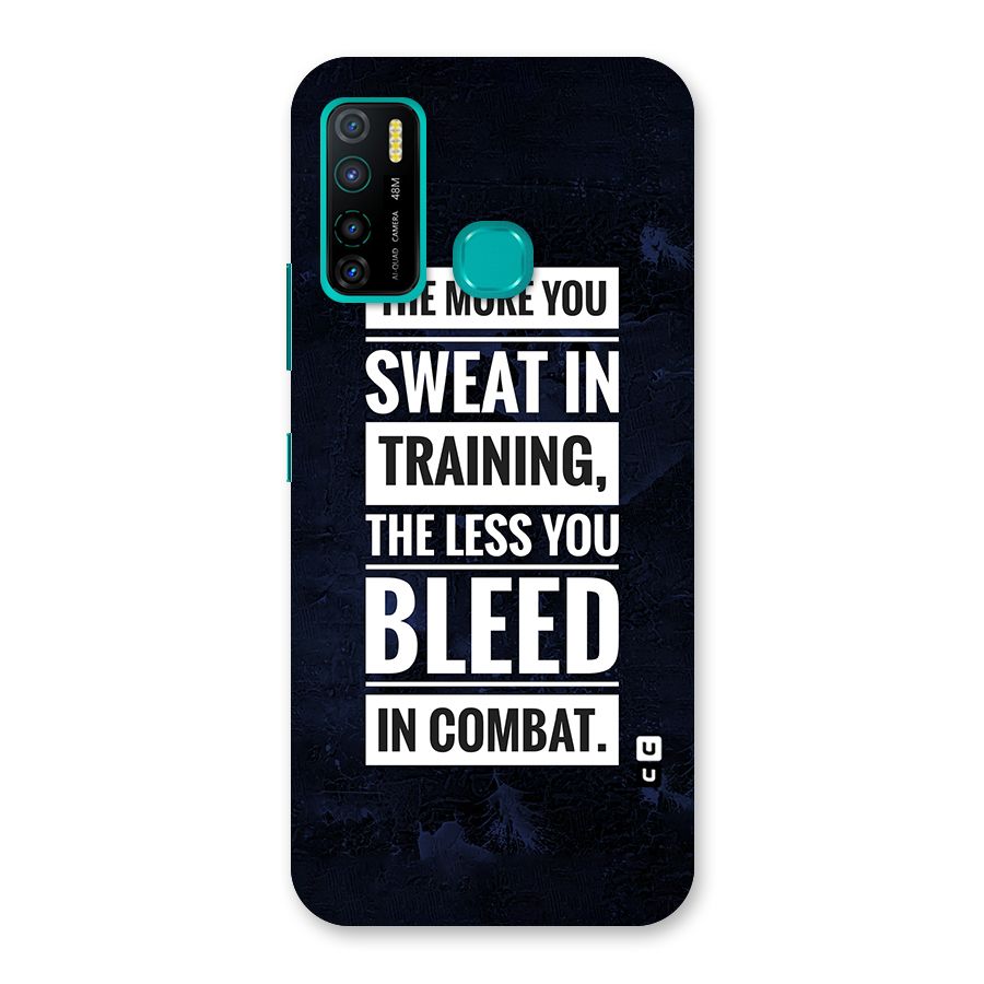 More You Sweat Less You Bleed Back Case for Infinix Hot 9 Pro
