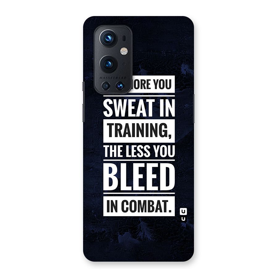 More You Sweat Less You Bleed Back Case for OnePlus 9 Pro