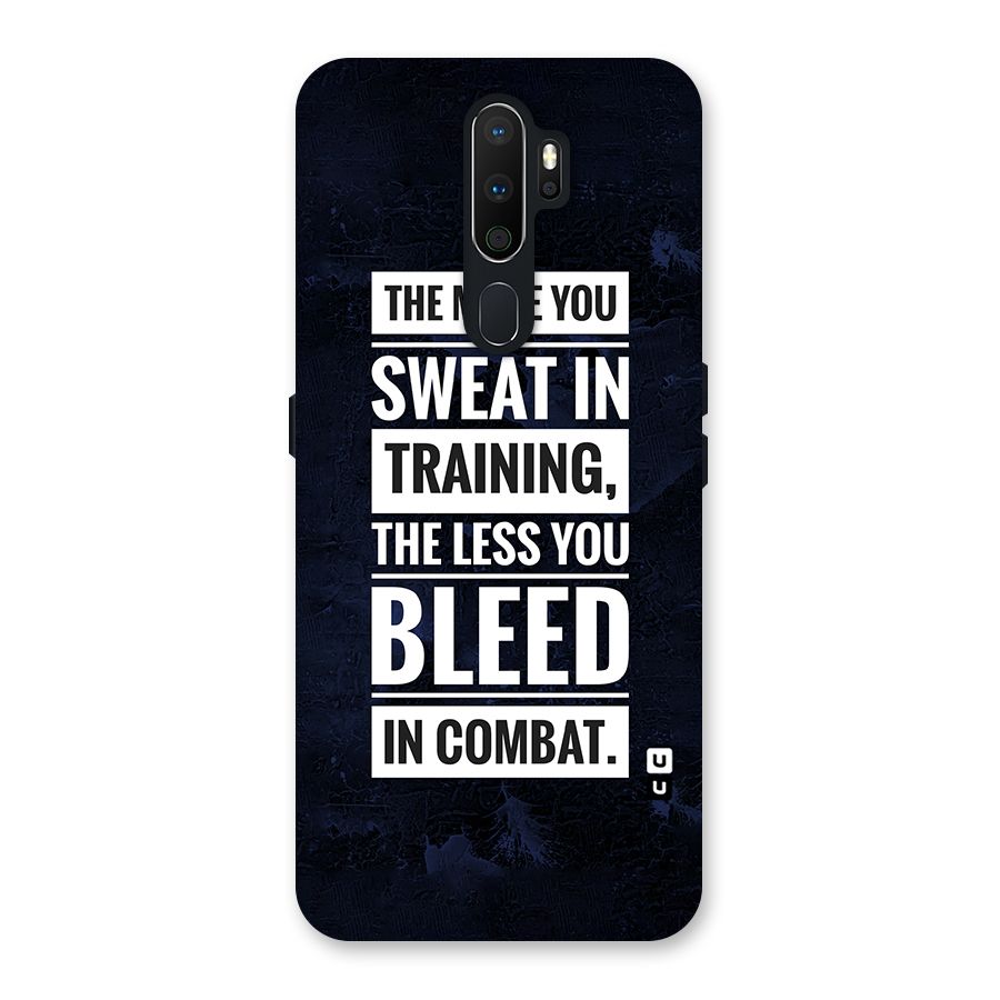 More You Sweat Less You Bleed Back Case for Oppo A5 (2020)