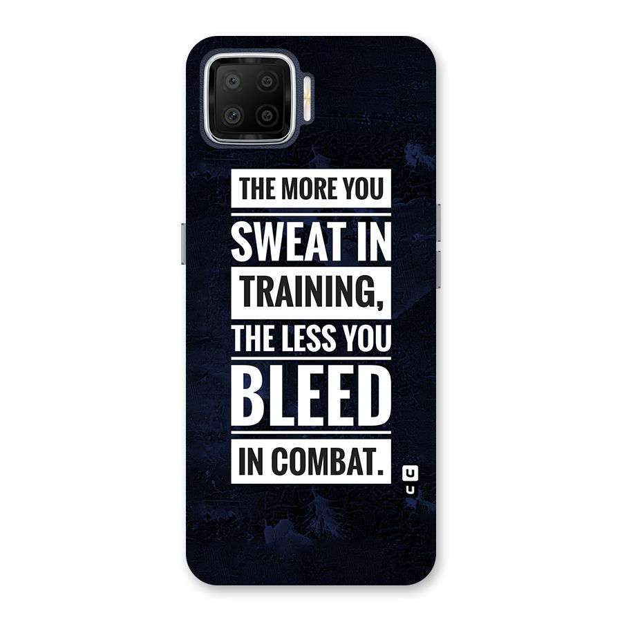 More You Sweat Less You Bleed Back Case for Oppo F17