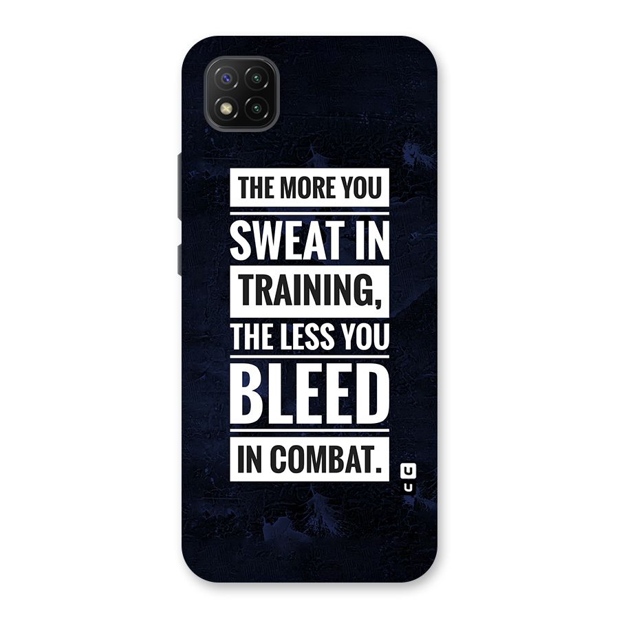 More You Sweat Less You Bleed Back Case for Poco C3