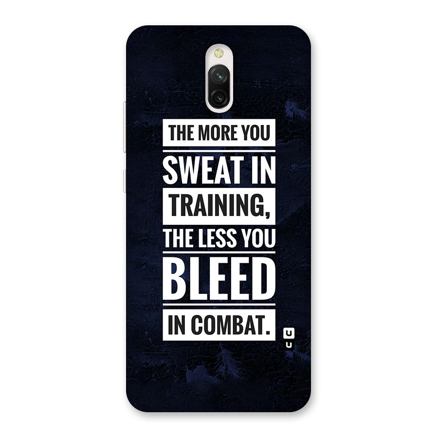 More You Sweat Less You Bleed Back Case for Redmi 8A Dual