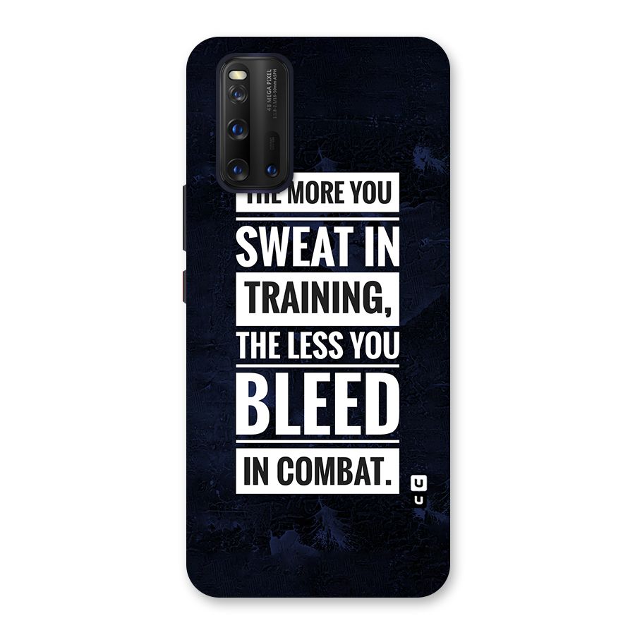 More You Sweat Less You Bleed Back Case for Vivo iQOO 3