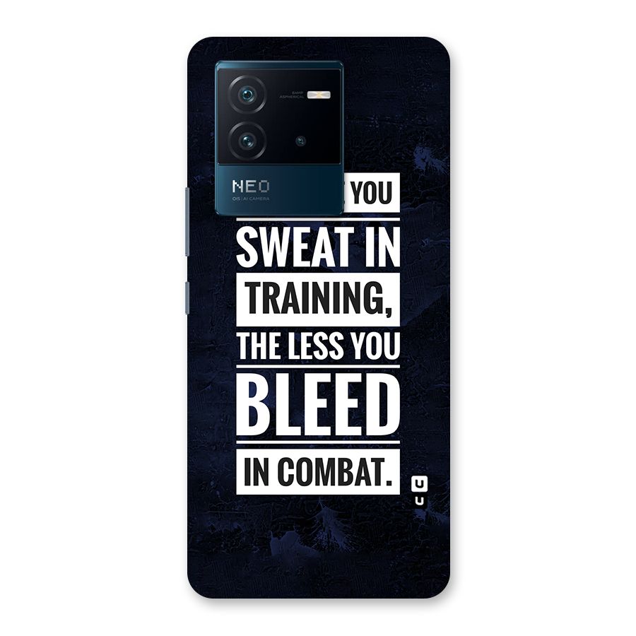 More You Sweat Less You Bleed Back Case for Vivo iQOO Neo 6 5G