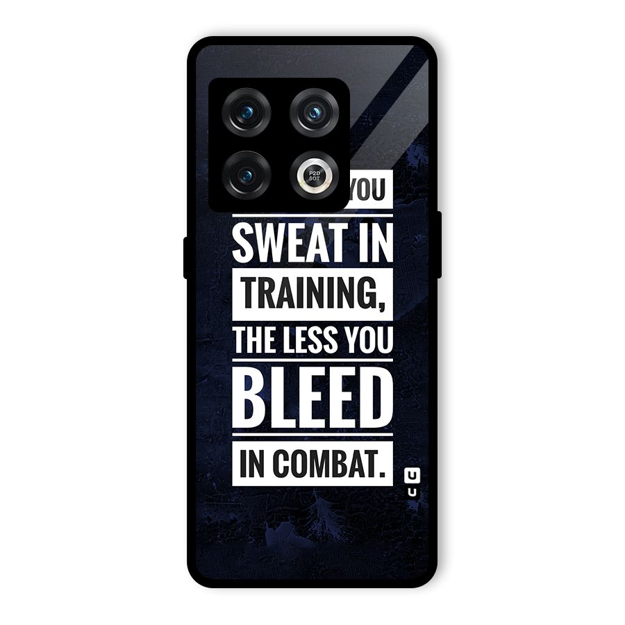 More You Sweat Less You Bleed Glass Back Case for OnePlus 10 Pro 5G