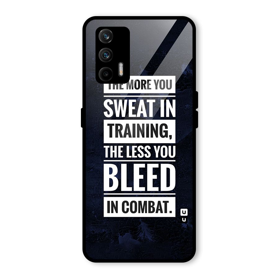 More You Sweat Less You Bleed Glass Back Case for Realme GT 5G
